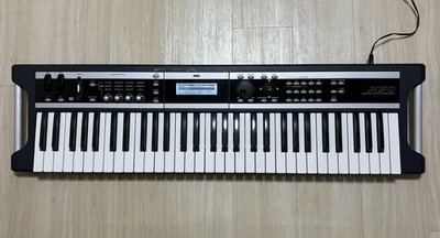 Korg X50 61-Key Keyboard Synthesizer with Soft Case and Adapter