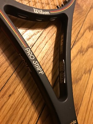 WILSON PRO STAFF MIDSIZE Graphite Made with Kevlar Tennis Racket