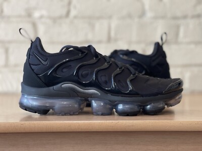 Nike Air Vapormax Plus Women Black Anthracite Shoes Size 11 Men