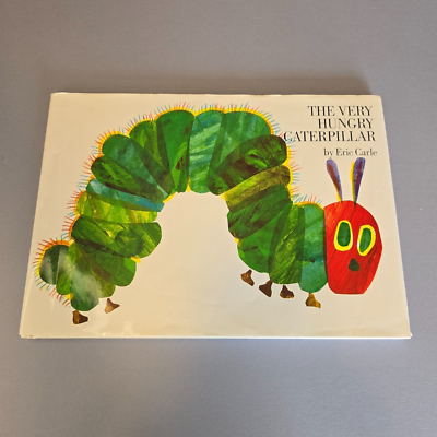 Classic Childrens Book Lot Eric Carle Very Hungry Caterpillar