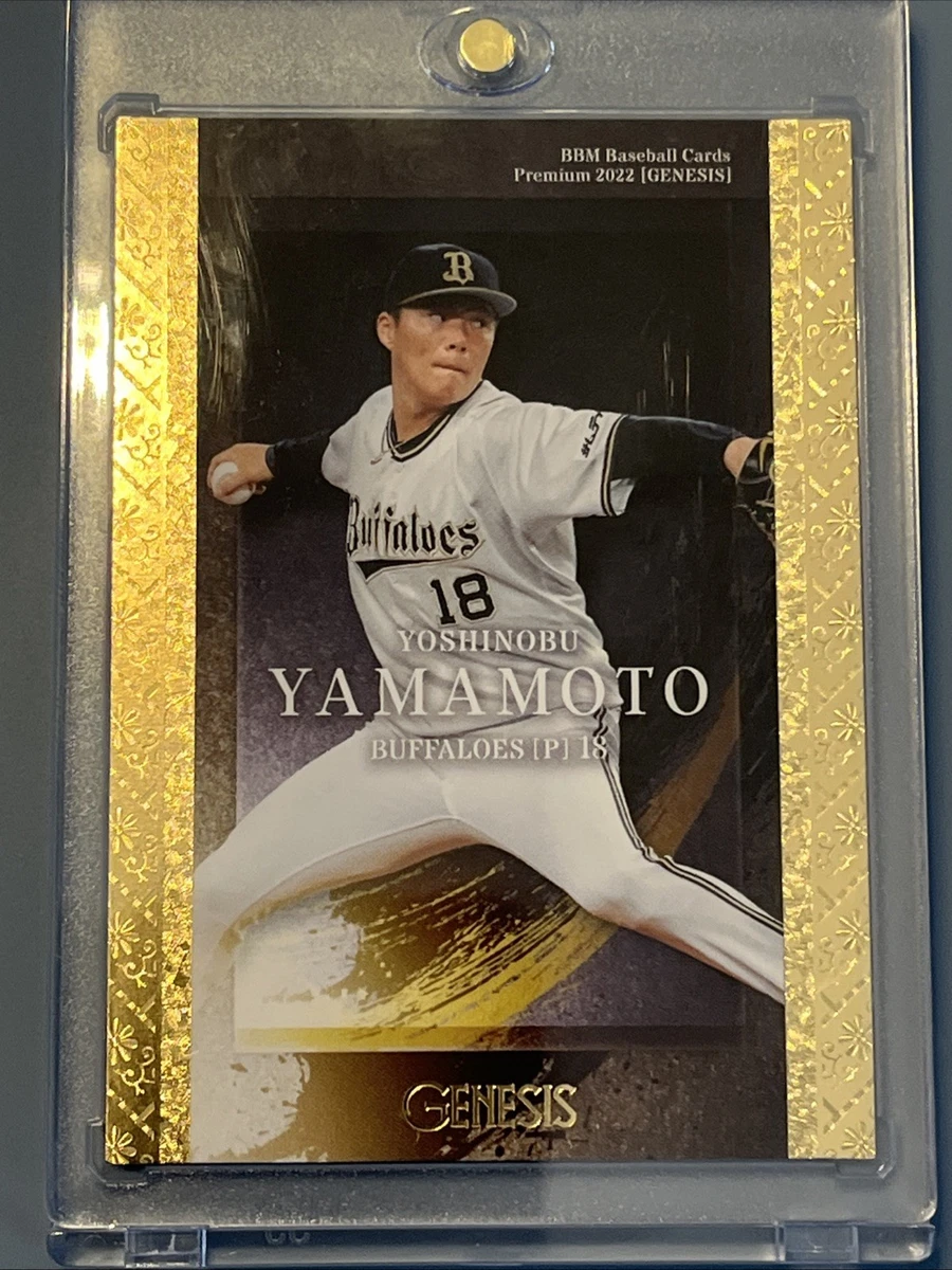 2022 BBM Genesis - Yoshinobu Yamamoto #056 for sale | eBay