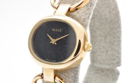 GUCCI 1600 Ladies Watch in Gold with Battery for sale online | eBay