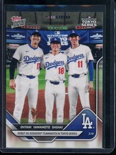 2025 Topps Now - Tokyo Series Shohei Ohtani, Yoshinobu Yamamoto