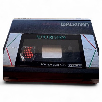 Sony Walkman WM-R55 Cassette Player Recorder Black For Parts Not