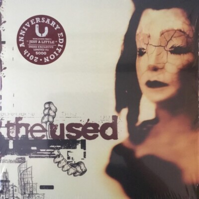 The Used - Self Titled Vinyl 20th Anniversary Indie Milky Clear Ox
