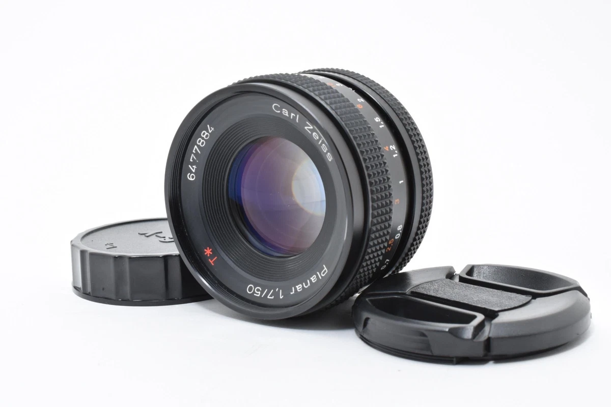 ZEISS Planar T* Camera Lenses 50mm Focal f/1.7 Maximum Aperture