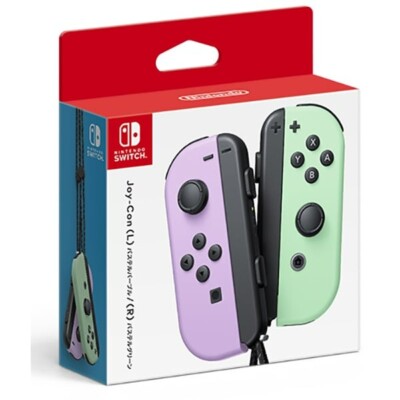 Joy-Con L/R Pastel Purple/Pastel Green Nintendo Switch Japan | eBay