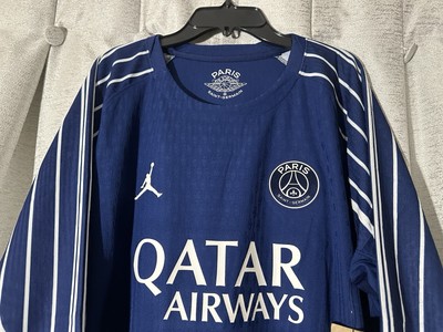 PSG 24/25 Fourth Nike Jordan Vapor Match Soccer Jersey Size XL NWT