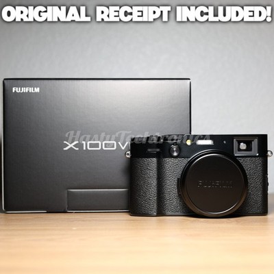 Fujifilm X100VI 40.2 MP Digital Camera Black - US MODEL Made In