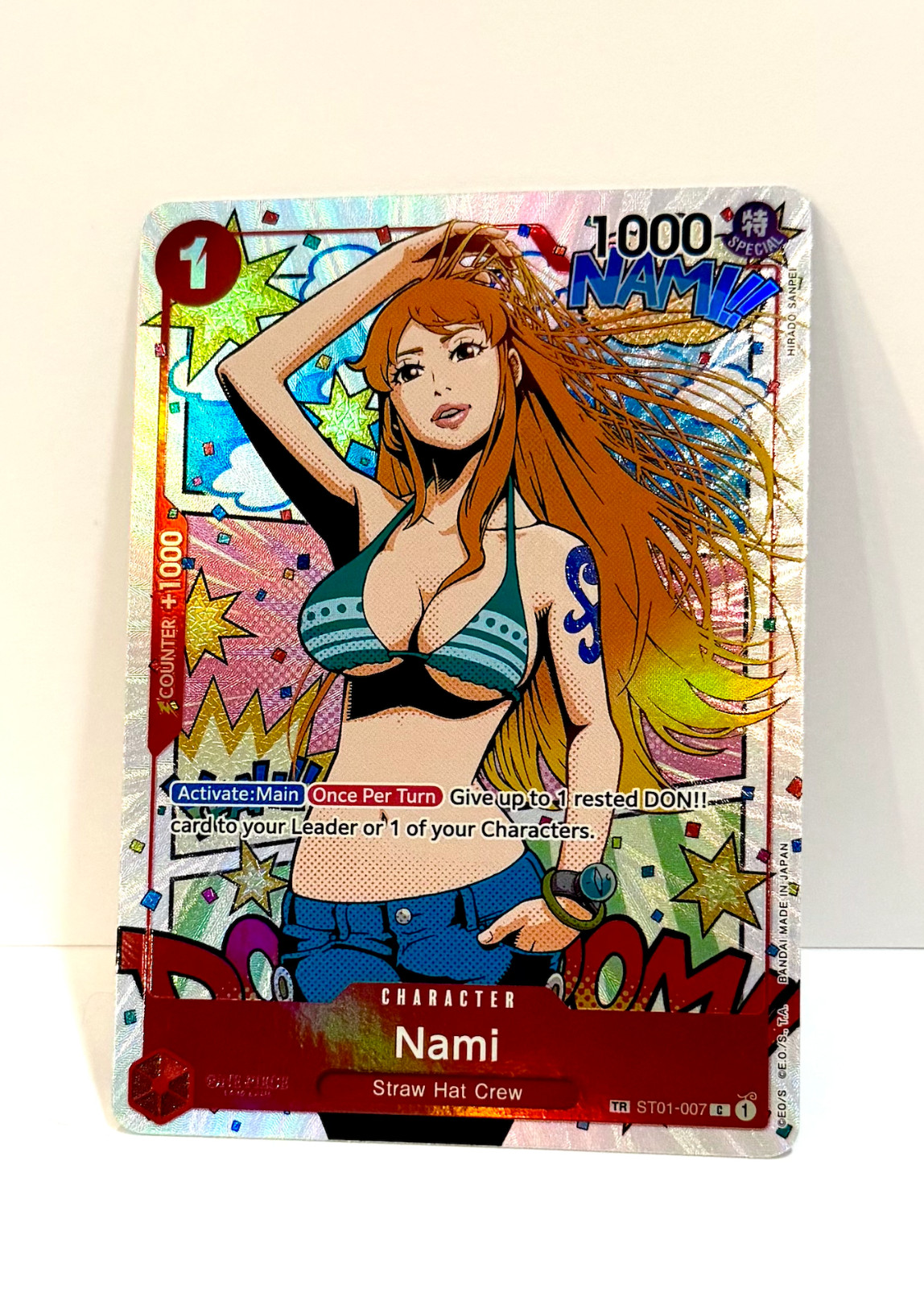 Nami 2024 Wings of the Captain #ST01-007 Treasure Rare Price Guide