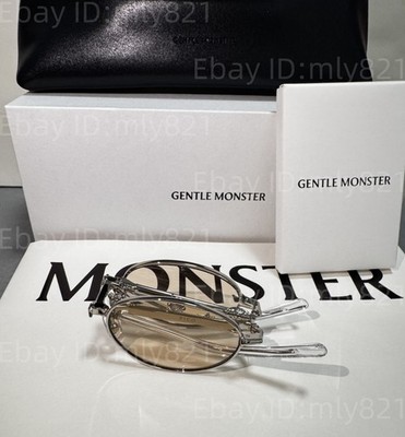 GentleMonster Sunglasses Pocket - Pico 02(BR) Silver Frame orange