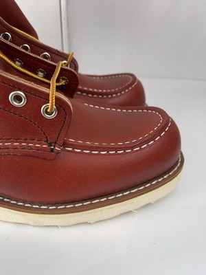Red Wing Heritage Moc Toe Boots 8875 8.5 D Classic Red Oro Russet
