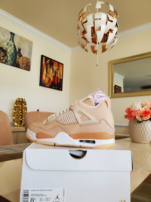 Nike Air Jordan 4 Shimmer Off-White Sail Guava Ice Cement DJ0675