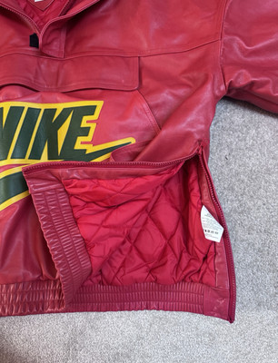 Supreme Nike Leather Anorak | eBay UK