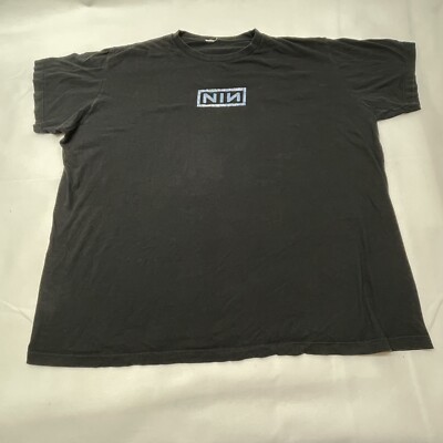 NIN Nine Inch Nails With Teeth Tour 2005 Graphic Concert Shirt