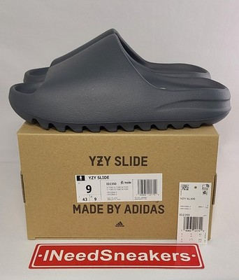 Adidas Yeezy Slide Slate Grey | Mens Size 9 | NEW WITH BOX! Yzy