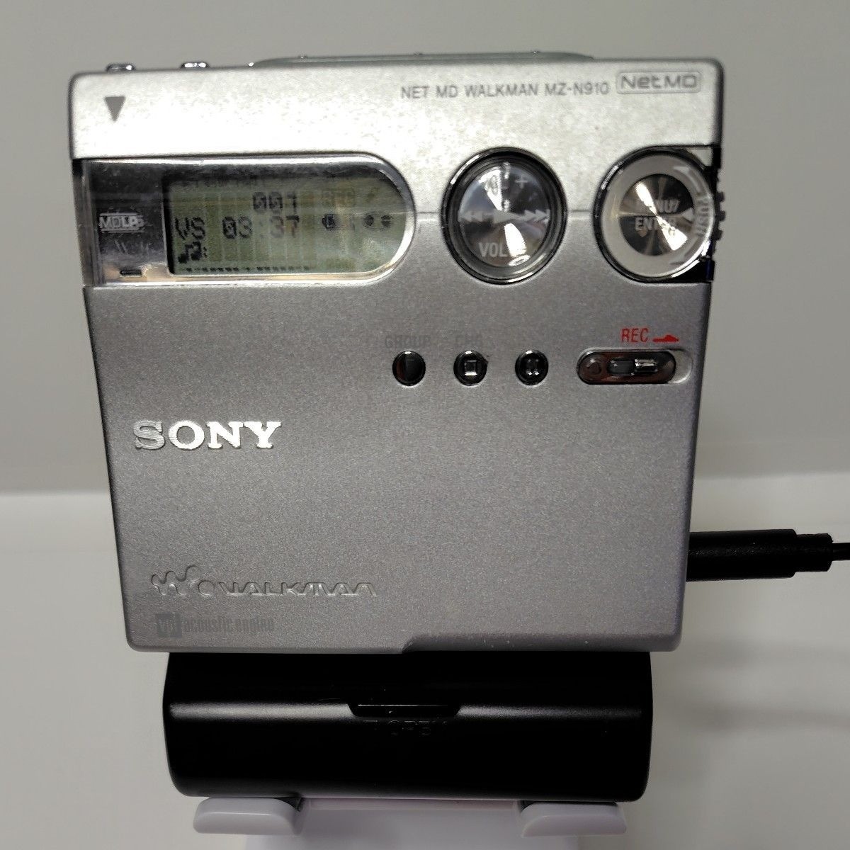 SONY MZ-N910 Minidisc MD Player Walkman MDLP G-PROTECTION Tested