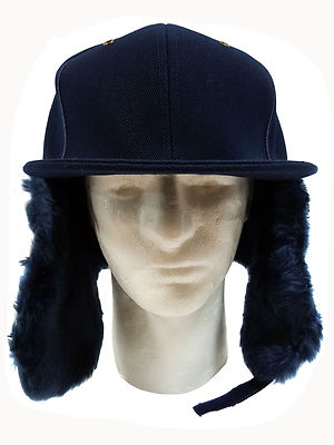 Dog Ear Fitted Fur Cap | eBay