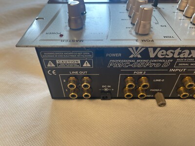 Vestax PMC-05 Pro D Samurai DJ Mixer Professional Mixing