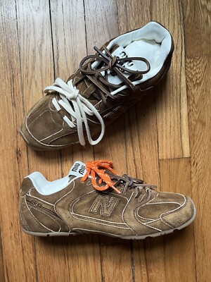 New Balance x Miu Miu 530 SL Suede Sneakers Cinnamon Size 42 EU