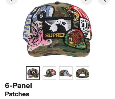 Supreme Patches 6-Panel (Woodland Camo) SS25 | eBay