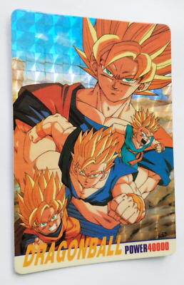 1999 DRAGON BALL Z Card #057 SON GOKU GOHAN GOTEN TRUNKS Peru