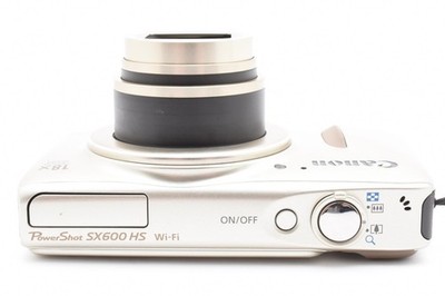 Canon PowerShot SX600 HS 20.2MP Compact Digital Camera Gold [EXC