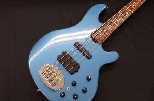 Lakland SK4-DX Skyline Active Electric Bass Guitar Blue Used