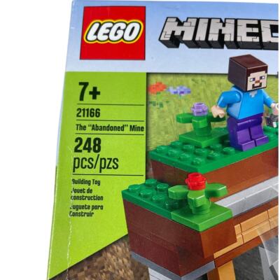 Lego Minecraft The Abandoned Mine Building Toy 21166 Zombie Cave