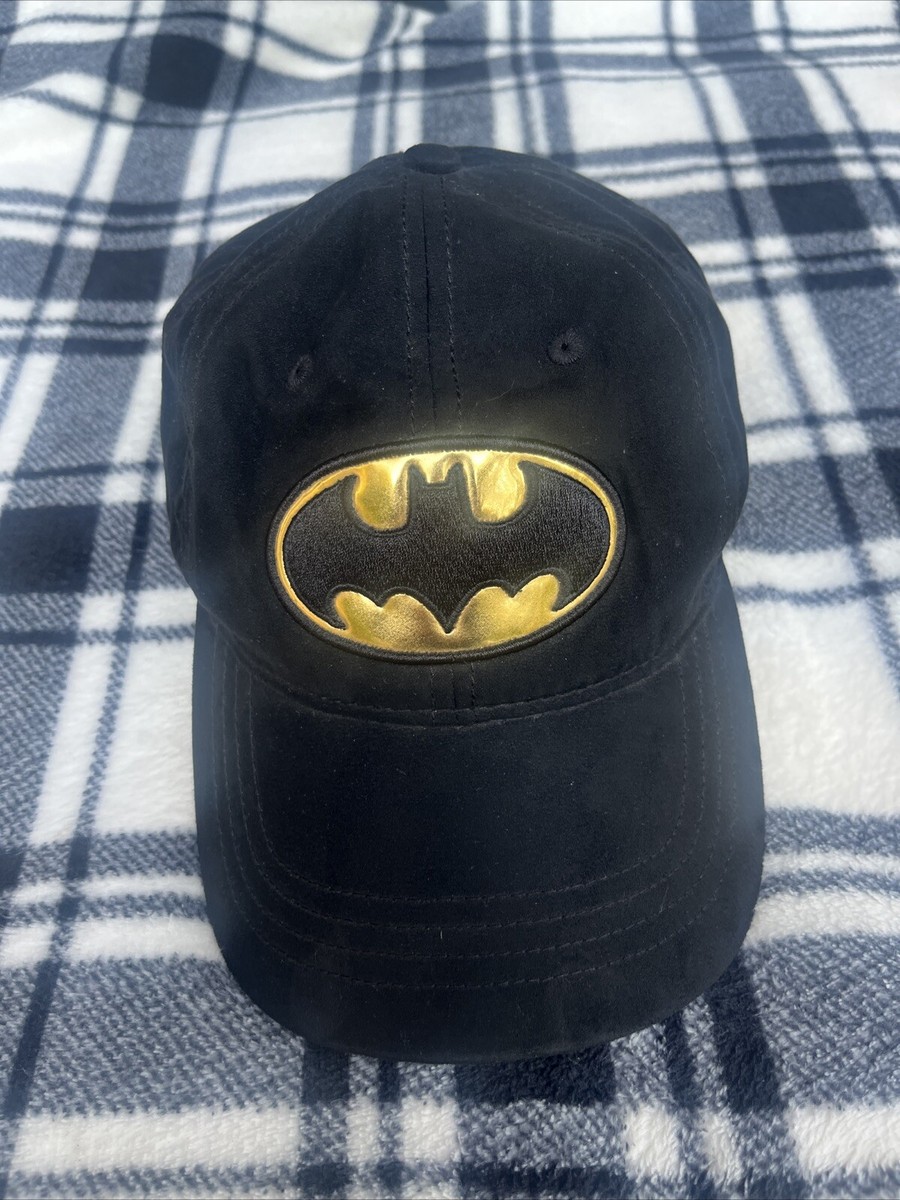 Batman Baseball Cap RN# 115665 Adjust Hat official Felt Patch One