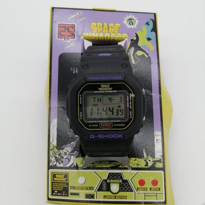 Casio G-SHOCK DW-5600VT Space Invaders Limited Edition Watch Japan