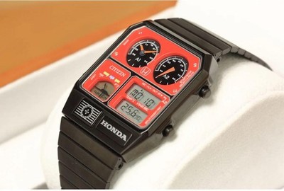 LIMITED Honda × CITIZEN ANA-DIGI TEMP Prelude Model RED Watch | eBay