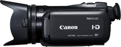 Canon Digital Video Camera IVISHFG20 2.37 MP 10X Zoom 32GB Black