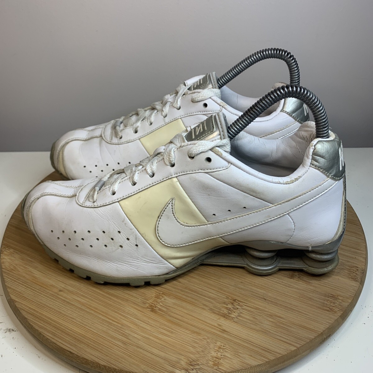 Size 8.5 - Nike Shox Classic 2 White Silver W for sale online | eBay