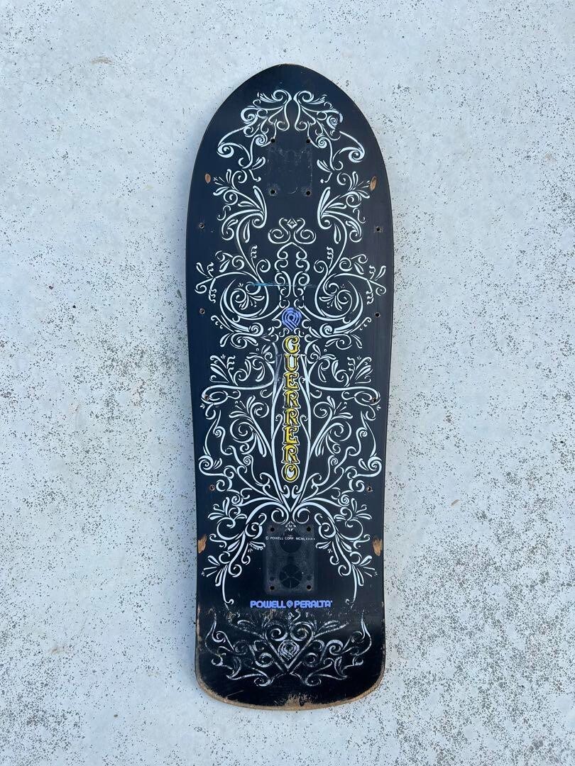 POWELL PERALTA Tommy Guerrero 1989 original skateboard deck Black