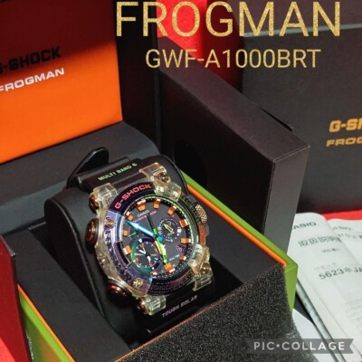 G-Shock Rainbow Toad Frogman GWF-A1000BRT-1AJR Limited Edition