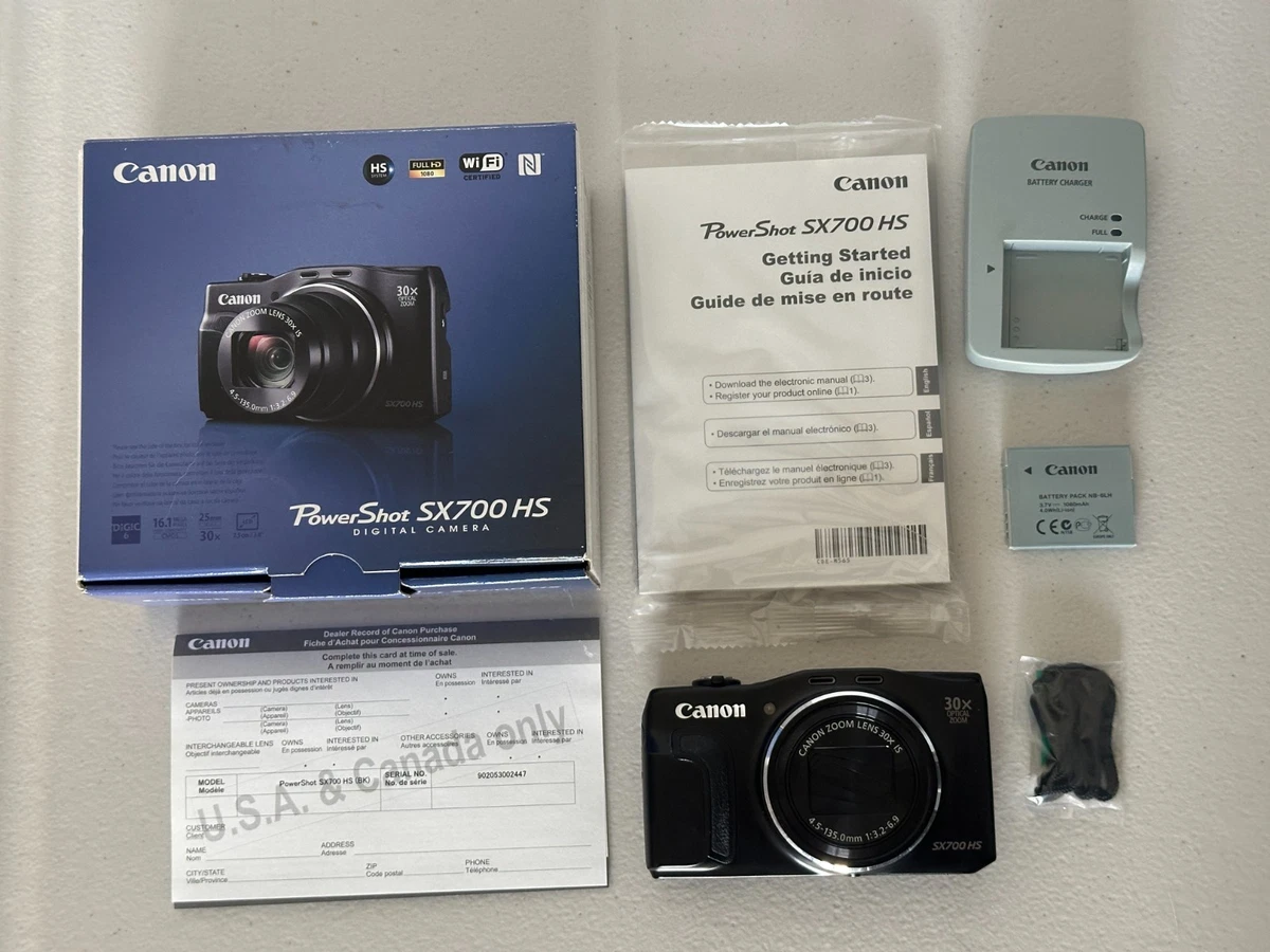 Canon PowerShot SX700 HS Digital Cameras for Sale - Shop New