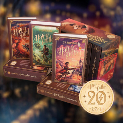 Harry Potter 20th Anniversary Slovak Translations Collectors Boxed