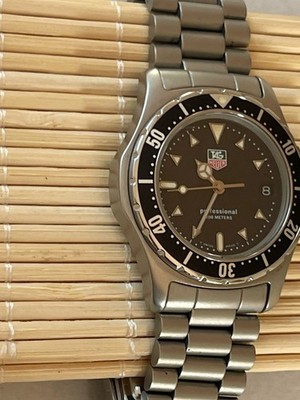 Buy TAG Heuer 2000 Men's Black Watch - 973.006 online | eBay