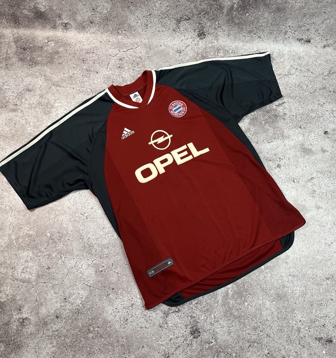 Adidas Bayern Munich 2001-02 Lizarazu#3 Home Football Soccer