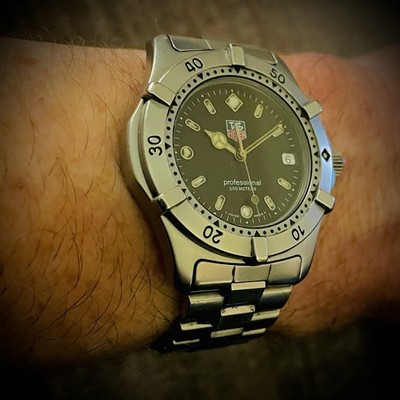 TAG Heuer 2000 Men's Black Watch - WE1110R for sale online | eBay