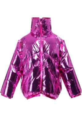 Tom Ford Pink Metallic Down Bomber Jacket - BNWT - RRP$5,980 USD +
