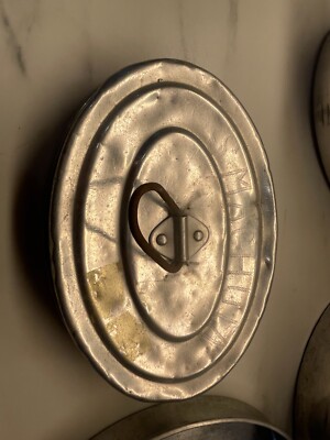 Vintage Leyse Priscilla Ware Aluminum Coal Miner's Lunchbox Bucket