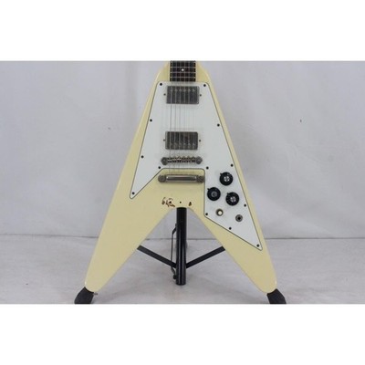 BURNY RFV-75 Used 1974 Mahogany body White w/Soft case | eBay