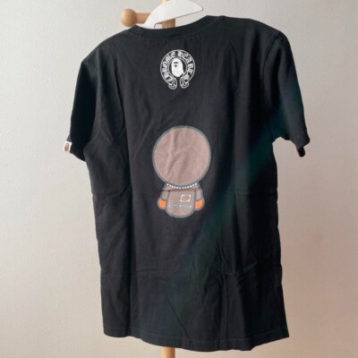Chrome Hearts X A Bathing Ape Bape Collab T-shirt Black Baby Milo