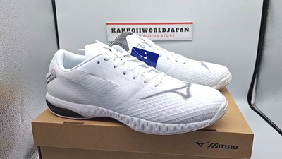 Mizuno Table Tennis Shoes WAVE DRIVE EL2 White/Black 81GA250101
