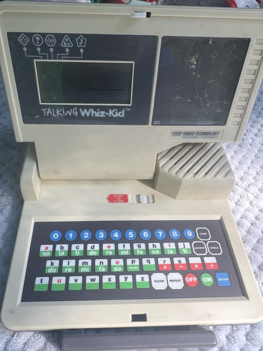 Talking Wiz-Kid V Tech Video Technology Educational Electronics
