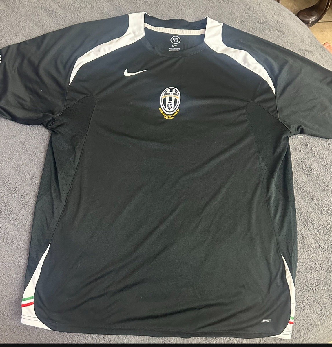 Vintage 2005 Juventus Black Nike Jersey Size XL | eBay