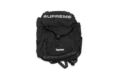 Supreme Military Field Backpack Black Box Logo SS23 | eBay