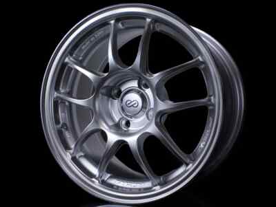 17x7 +38 Enkei PF01 4x100 Silver Paint Wheels (Set of 4) | eBay